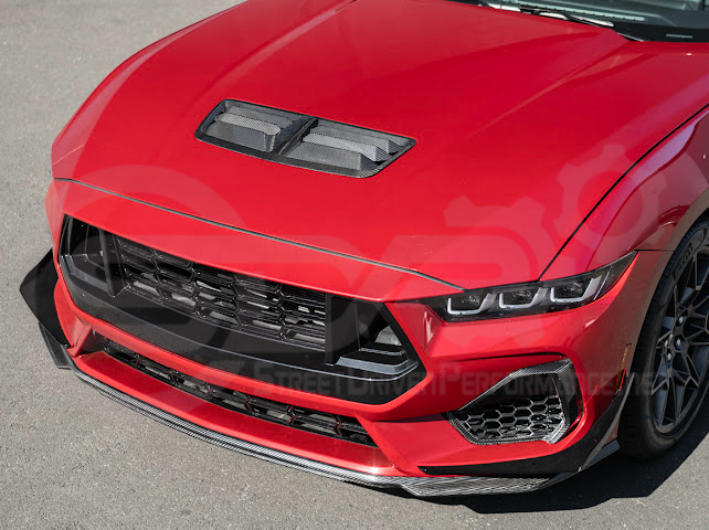 2024-UP FORD MUSTANG S650 | FRONT UPPER HOOD VENT INSERT